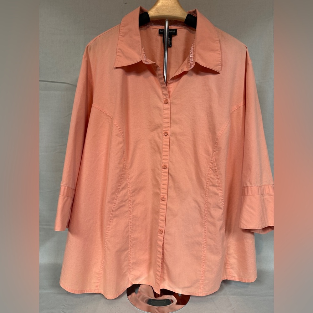 Lane Bryant Coral Blouse